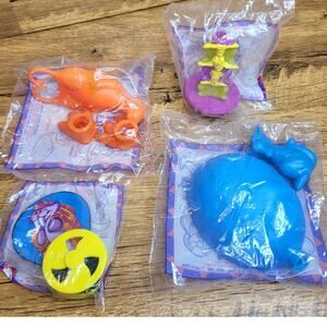 DQ Dairy Queen Fun Pals Complete set 4 Bearly Bob Popalong Waddles Smileosarus